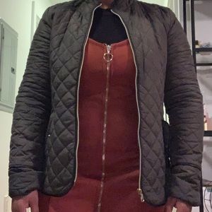 Olive green lightweight jacket